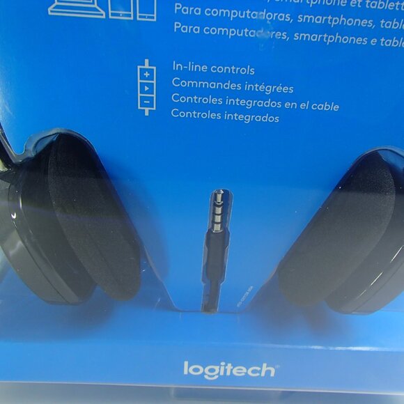 Logitech H151 Wired Headset, Analog Stereo Headphones with 3.5 mm Audio Jack - Picture 3 of 6